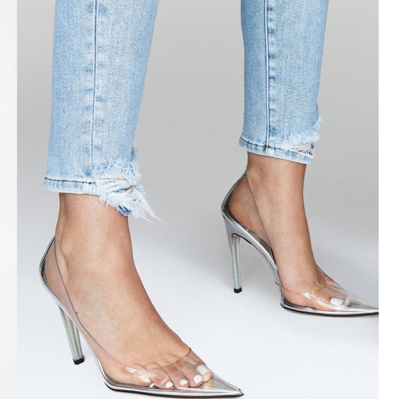 Good American ‘CINDERRELLA’ Pumps - Glass - Picture 2 of 11